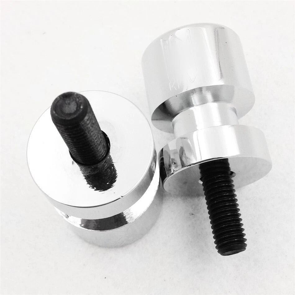 Chrome Swingarm Spools 8mm Thread for Suzuki GSX 1300R Hayabusa (1999–2011)