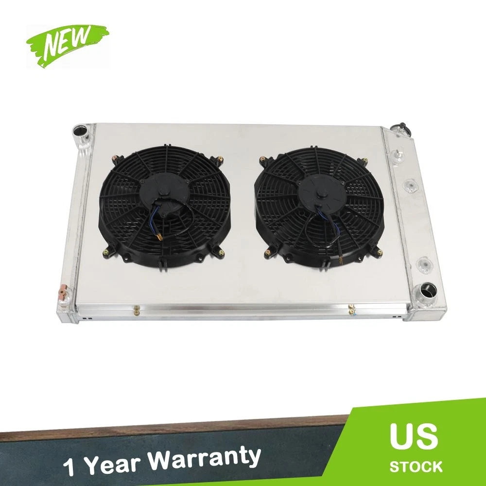 3 Row Radiator Shroud Fan for Chevy C/K C10 C20 C30 K10/K20 (1973–1991) CC716