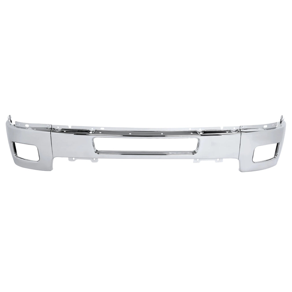 Front Bumper for Chevy Silverado 2500 HD (2011–2014) Chrome, Fog Light Holes