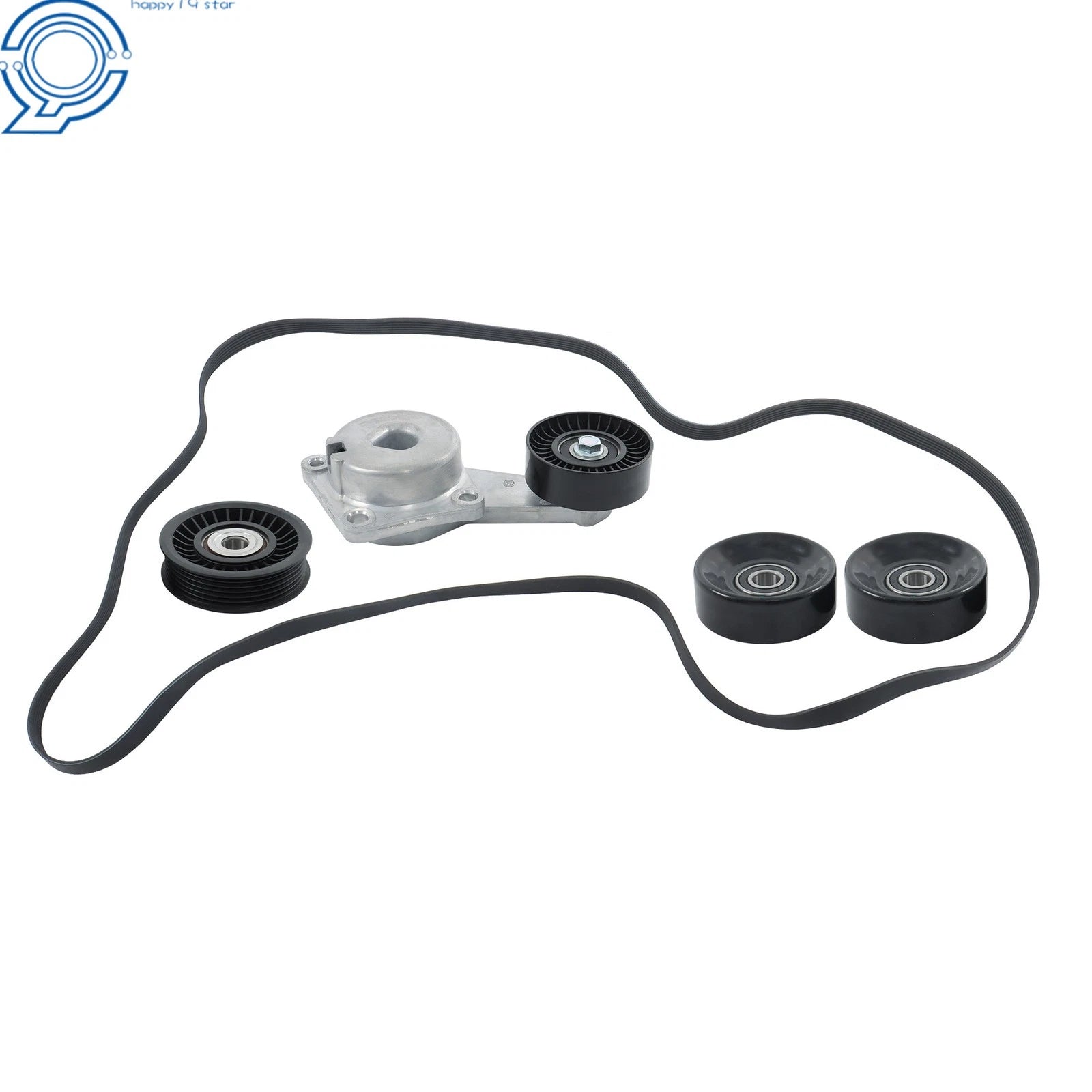 Serpentine Belt Tensioner Pulley Kit for Ford (2005–2014)