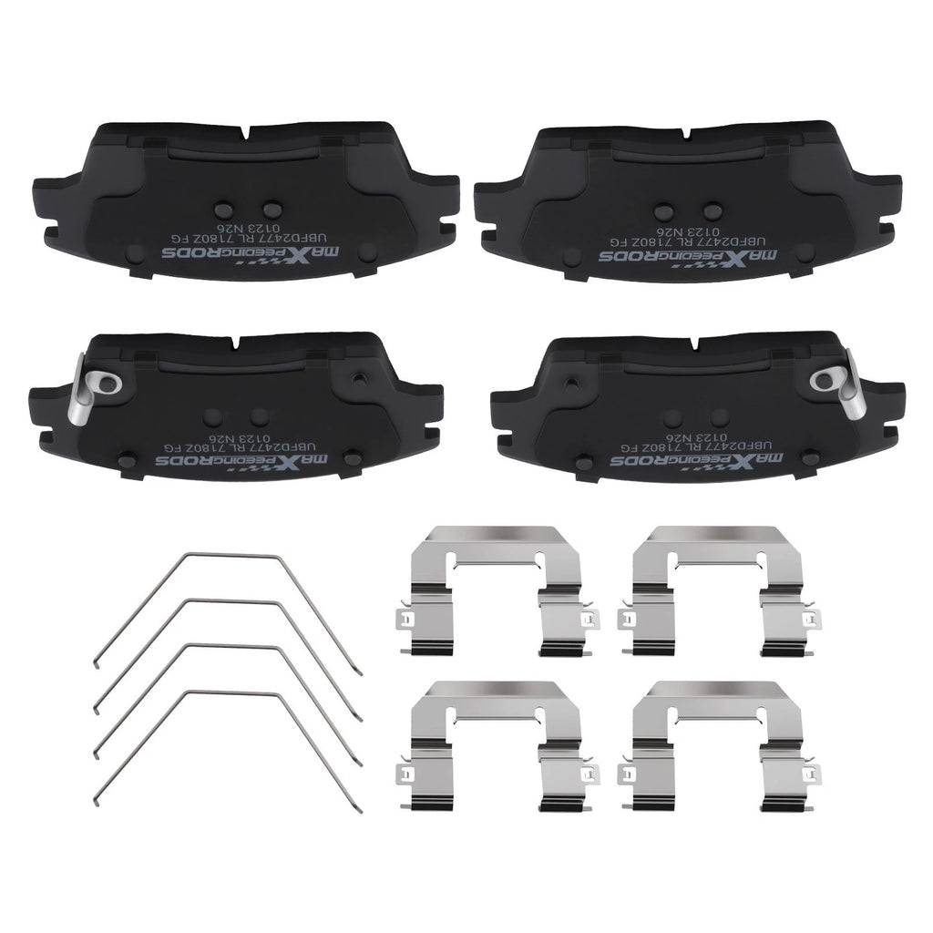 Front Ceramic Brake Pads Kit for Hyundai Elantra Tucson Kia Sportage (2016–2022)