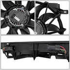 Radiator Cooling Fan Assembly for Ford Bronco Ranger 3.0L (2022–2025)