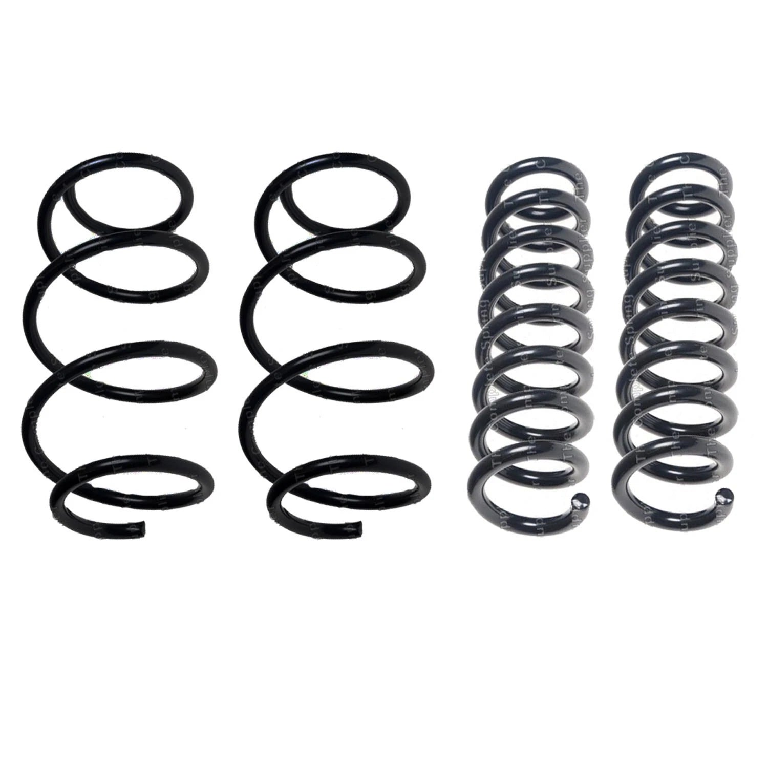 Coil Springs Set for BMW F30 Sedan (2012–2019) Sport Suspension
