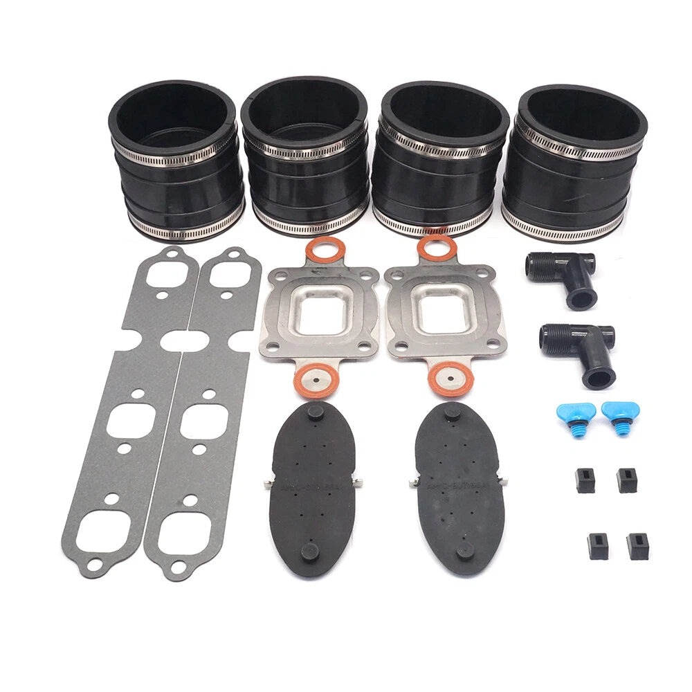 Exhaust Manifold Gasket Kit 27-99757 for MerCruiser GM V6 (S.B.DRY JOINT)