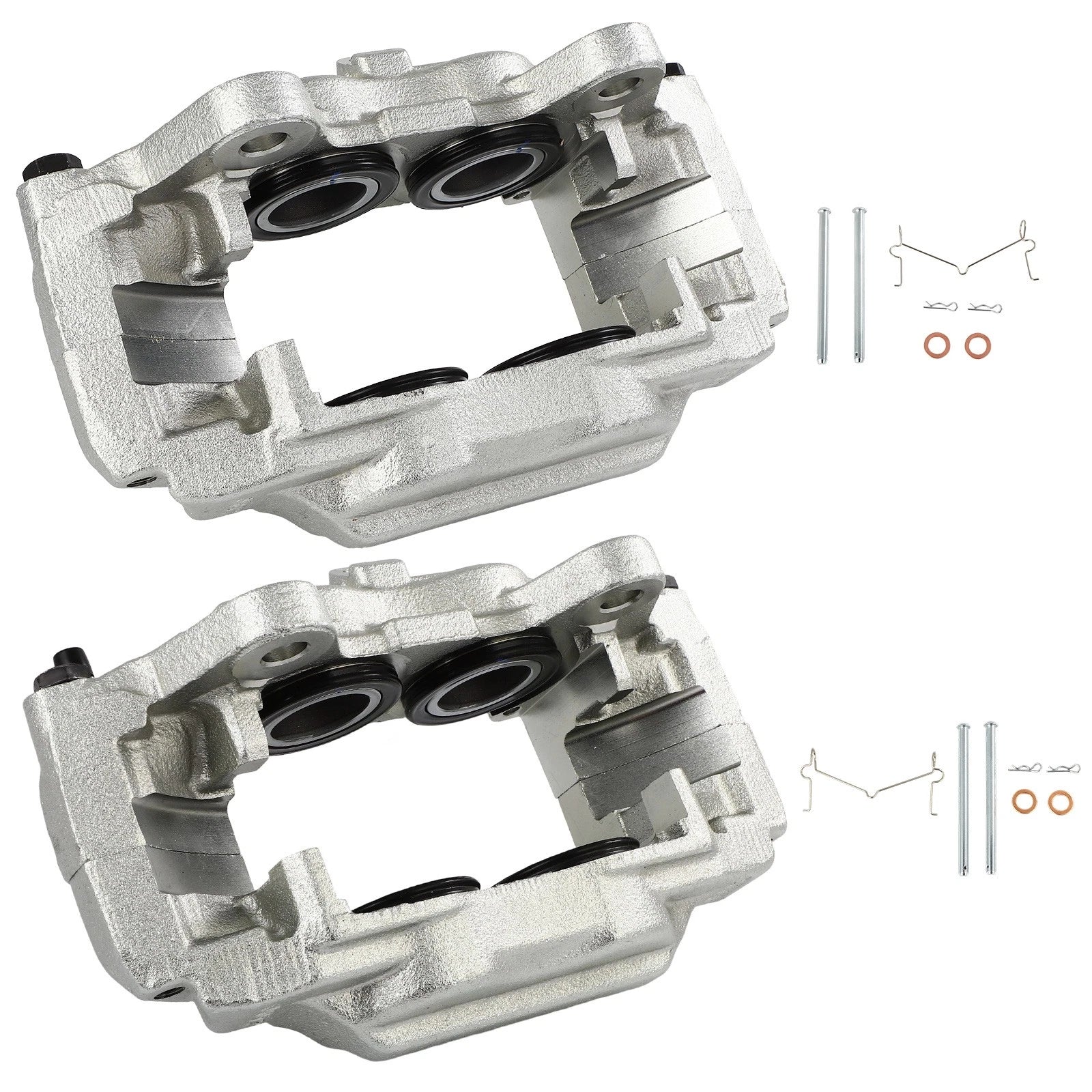 Front Brake Calipers for Hummer H3, H3T (2006–2010) - Set of 2