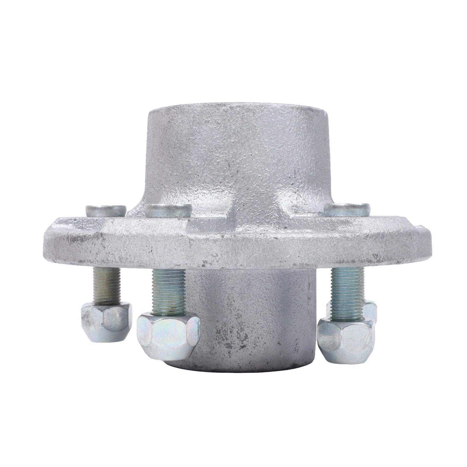 Set of 4 Galvanized Trailer Hub Kits for 3500 lbs Spindle (Fits 5 on 4.5")