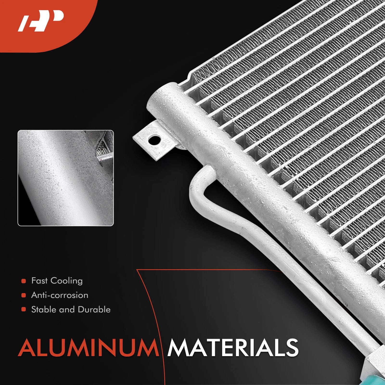A/C Condenser with Bracket for Jeep Grand Cherokee (1999-2003)
