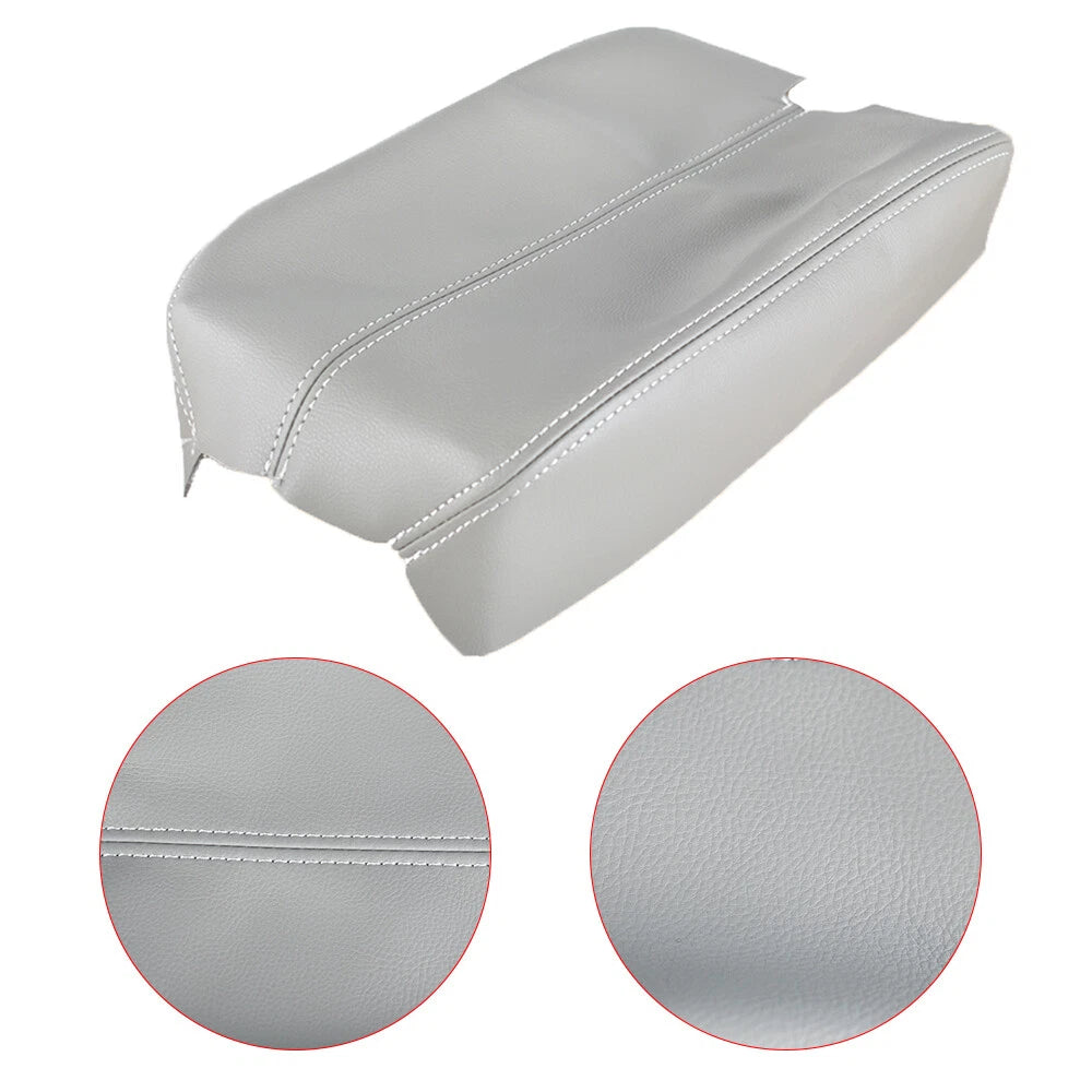 Leather Center Console Lid Armrest Cover for Honda Accord (2008–2012)