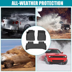 Set of 3 All Weather Floor Mats for Chevrolet Trailblazer (2021–2025)