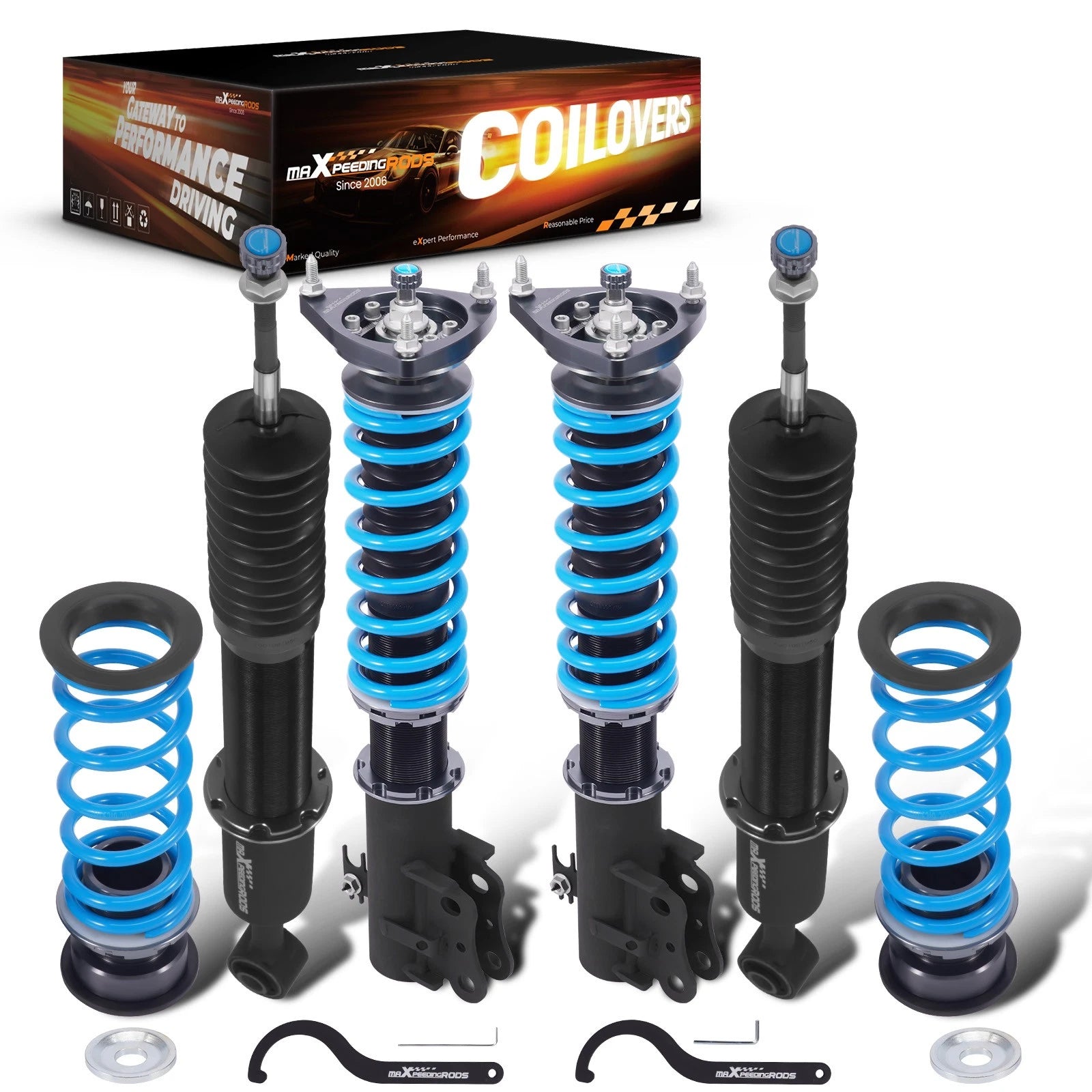 Coilover Shock Absorbers for Toyota Echo (1999-2005)