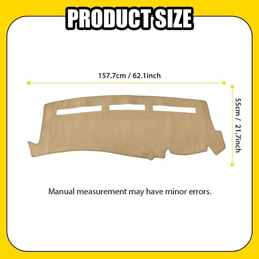 Dash Cover Mat for Chevy Silverado 1500 2500 Tahoe (2001â2006)
