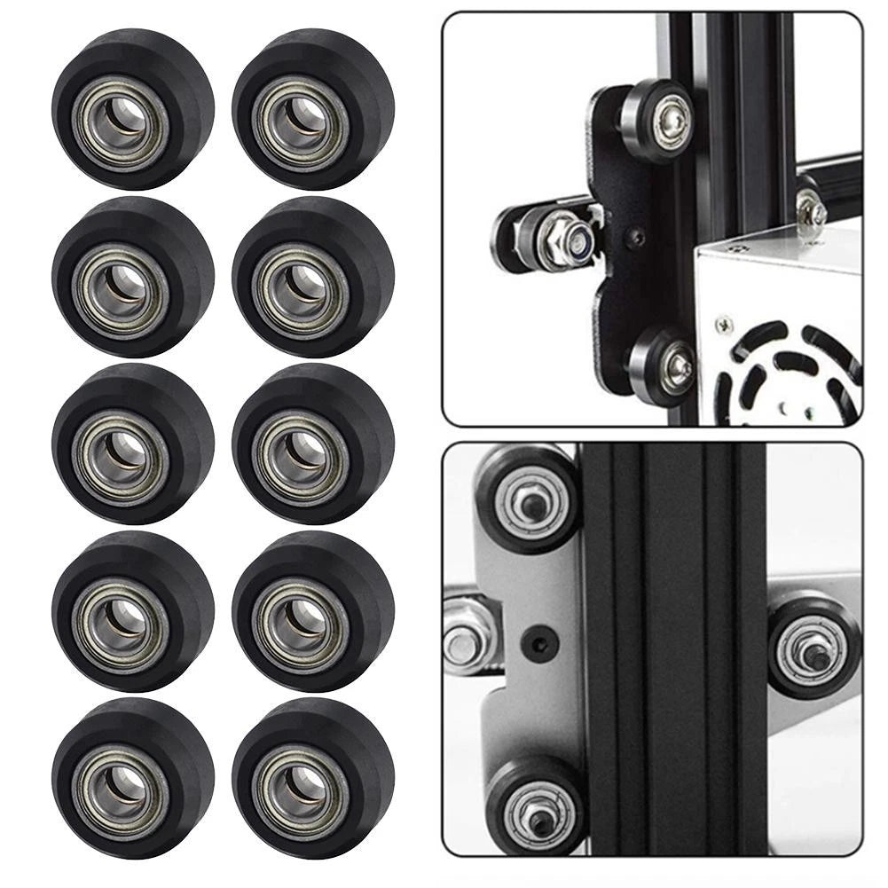 10Pc Linear Bearings for 3D Printer Wheel