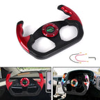 Flat Drift Racing Steering Wheel 13" with Horn Button Universal