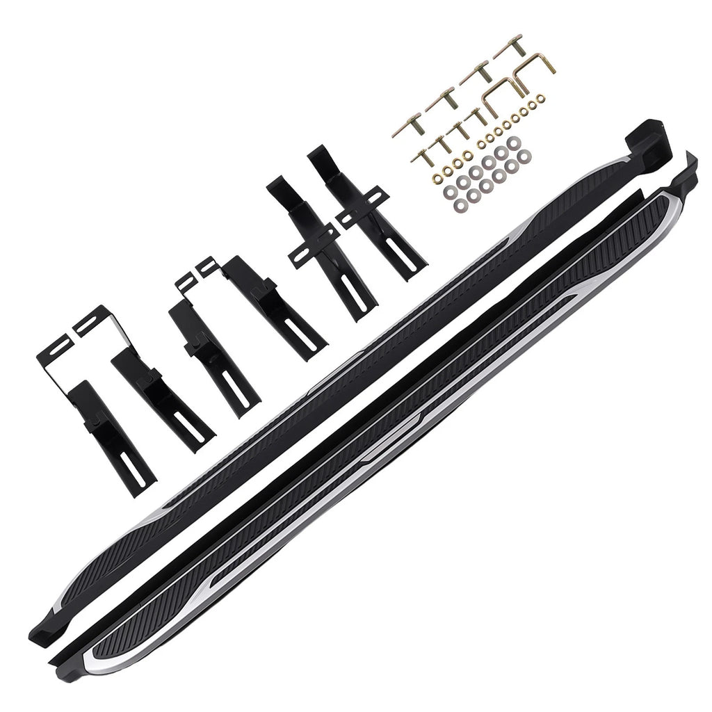 Black Aluminum Side Step Running Board for Chevrolet Trax (2024–2025)
