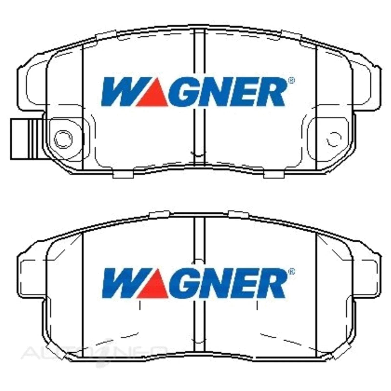 Rear 1.3L Disc Brake Pads for Mazda RX-8 (2003-2008)