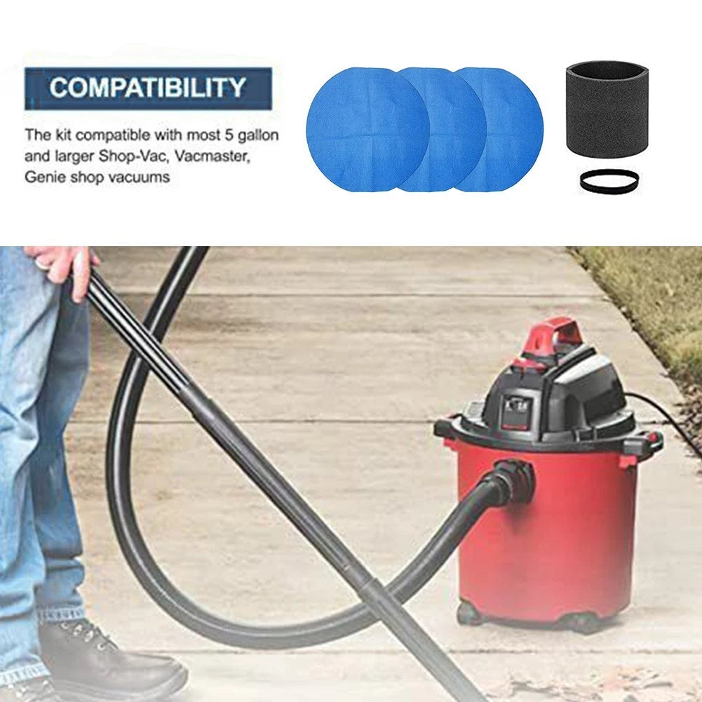Foam Filter Elastic Band Kit 9010700 for Wet/Dry Vacuum Cleaners (N/A)