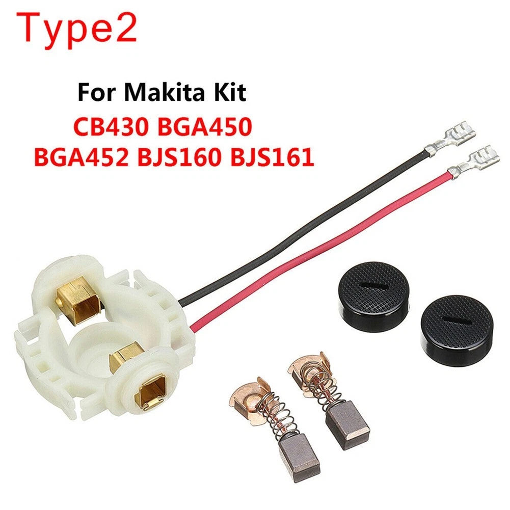Carbon Brush Holder Cap Cover Replace Kit for BHP460 BHR200 BGA452