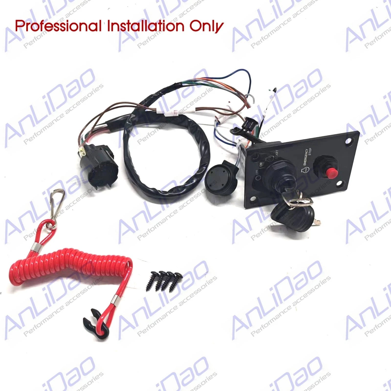 Ignition Key Switch Panel for Suzuki (37100-96J24, 37100-96J27)