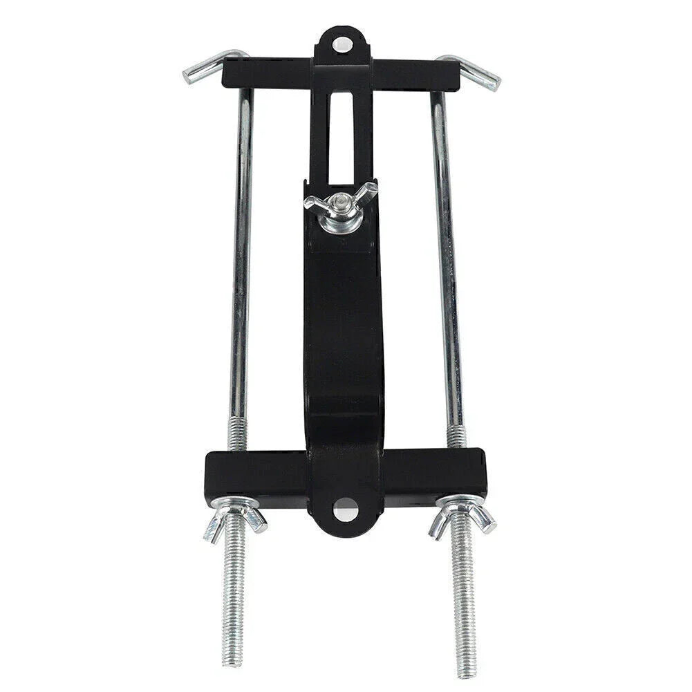 Black Adjustable Battery Holder for Car Storage - Stabilizer Bracket
