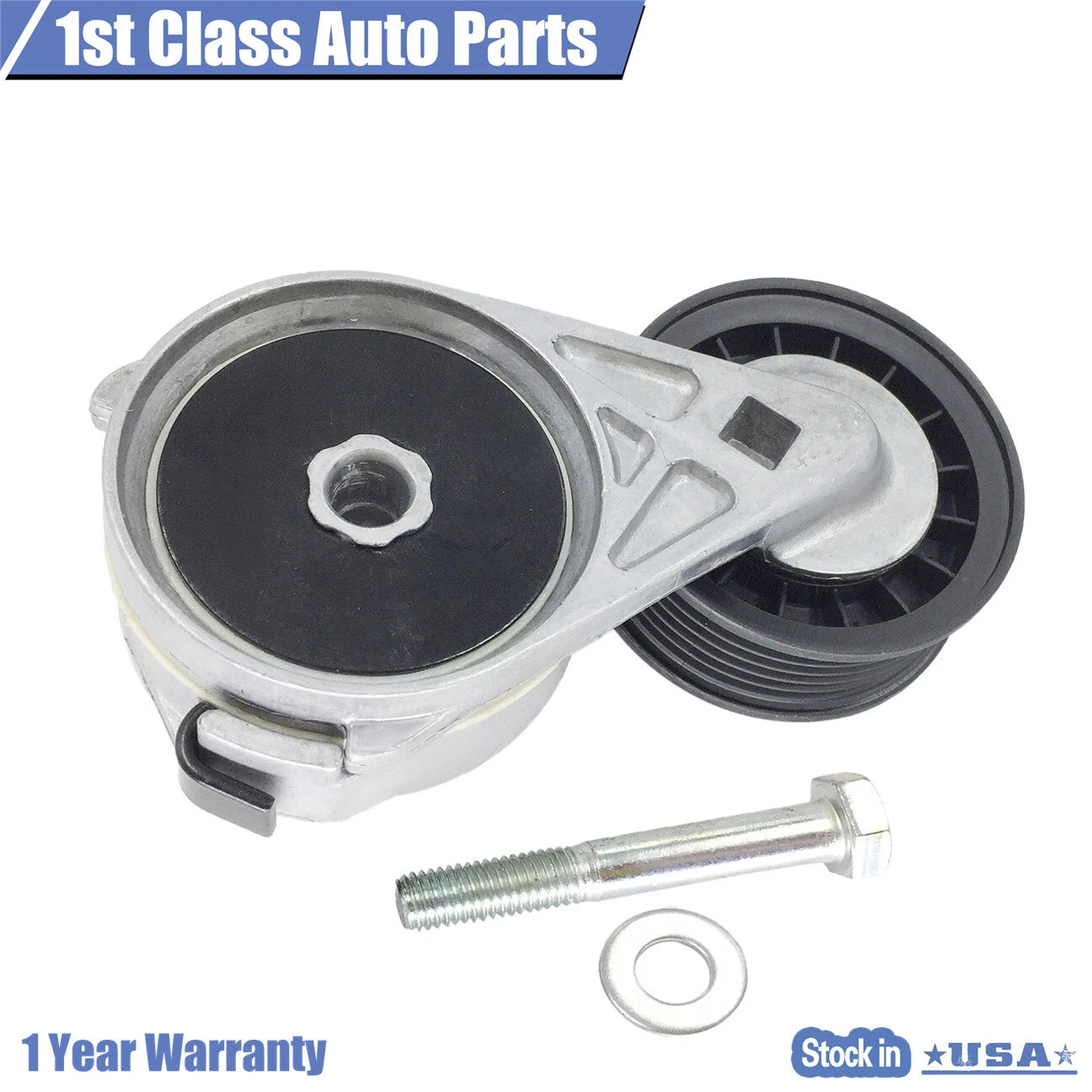 Serpentine Belt Tensioner for Chevy GMC C1500 K2500 3500 (1990–1999) [11287509508] [419-100]