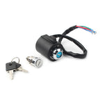Ignition Switch Fuel Gas Cap Seat Lock Key for Harley Sportster 883 (1995-2003)