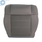 Front Driver Bottom Seat Cover for Jeep Wrangler (2007–2012) Gray Knit Fabric