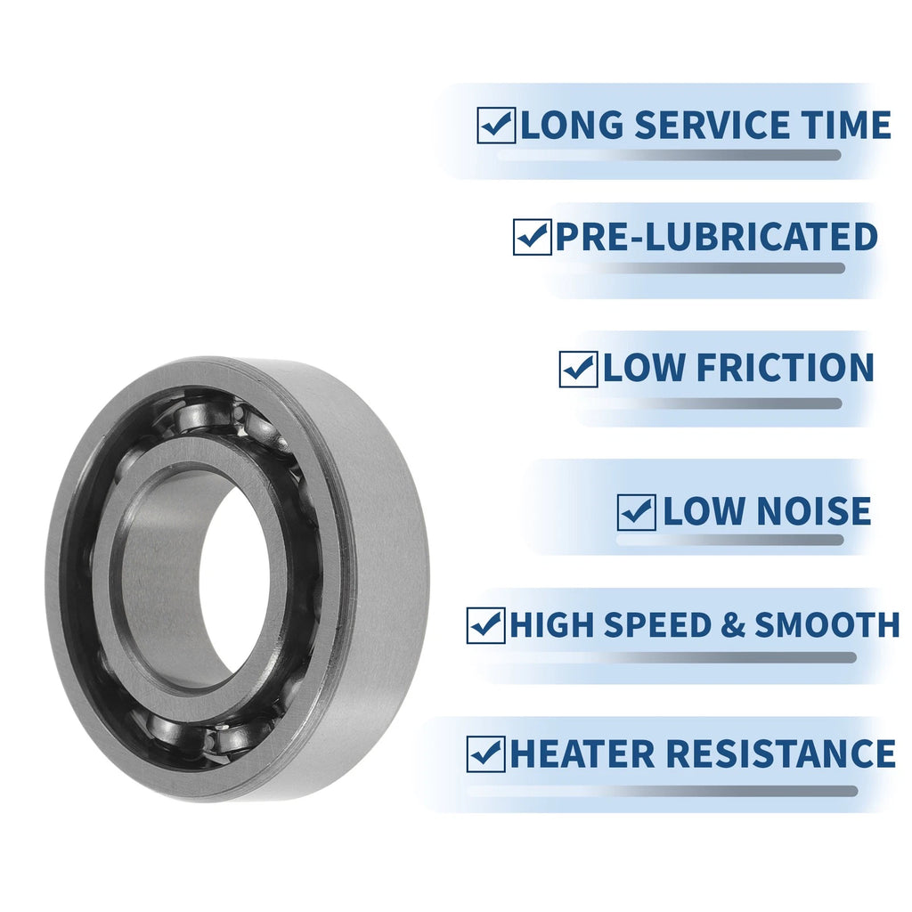 1Pc 6003 Deep Groove Ball Bearing for Scooter Skateboard Wheel (N/A)