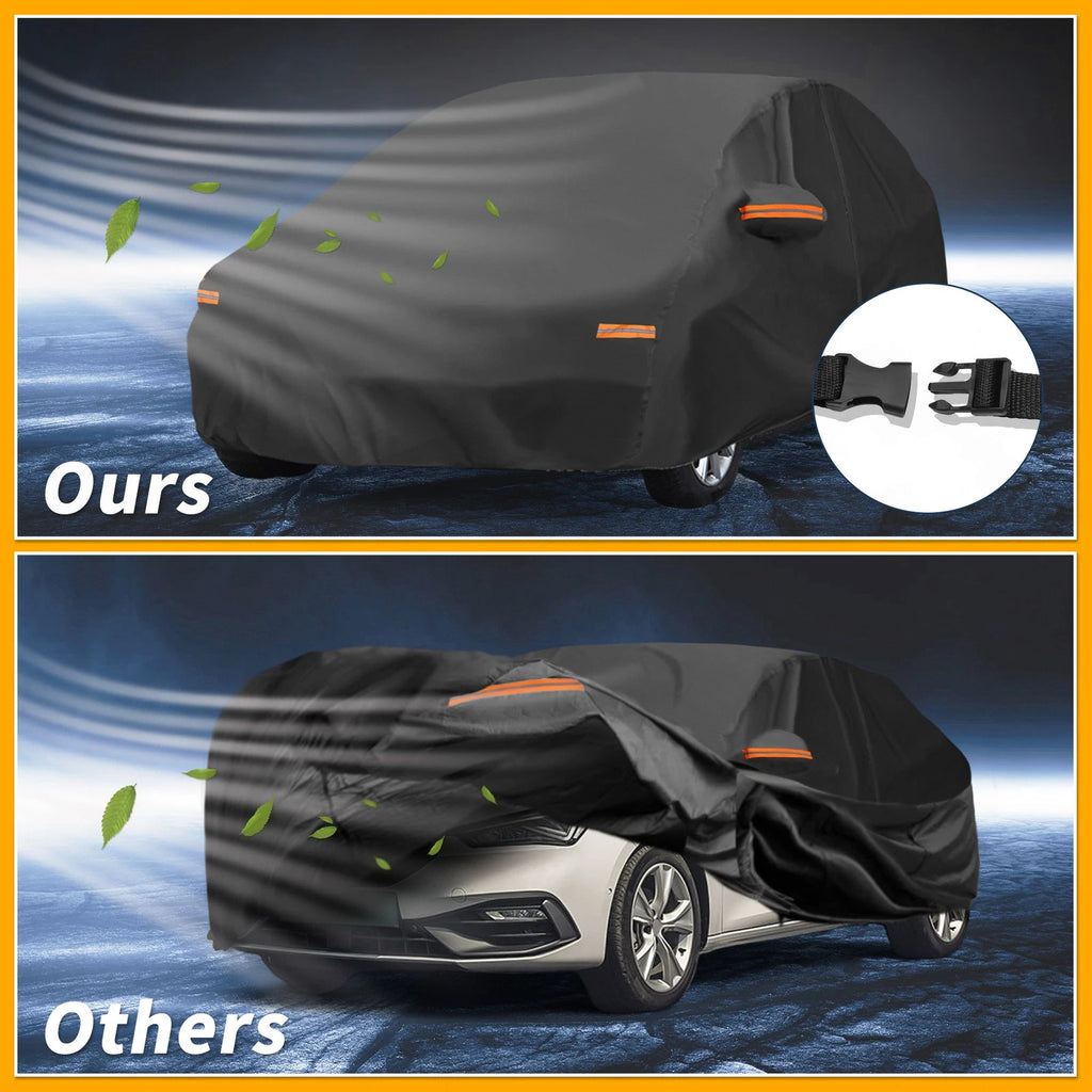 Waterproof Car Cover for Mazda 3 Hatchback (190T-PU)