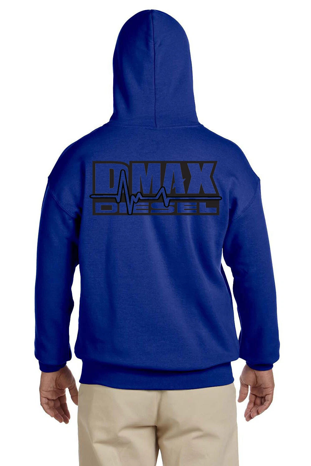 DPP Hoodie for Chevrolet Dmax Diesel (2010–2023) - XLARGE Blue