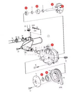 Circulation Pump Rebuild Kit for Volvo Penta AD41 AQADA40 AQAD41 (876794, 876544)