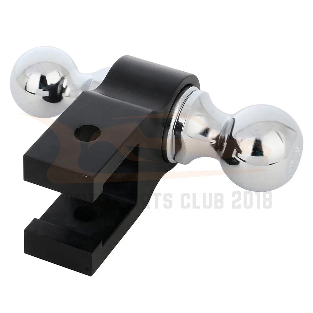 Heavy Duty Dual Ball Tow Trailer Hitch for Universal Fit