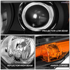 Left Driver Side HID Projector Headlight for Acura TSX (2009–2014)