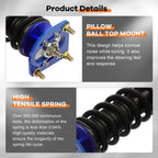 Coilovers for Ford Mustang (1994-2004) Adjustable Height Suspension