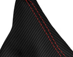 Manual Shift Boot for Ford Mustang (1994–2004) PVC Carbon Red Stitch