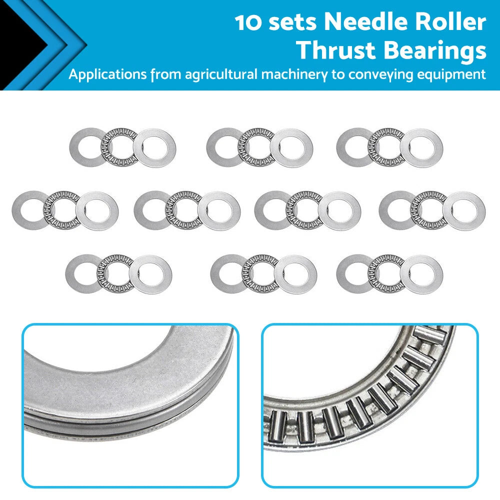 Thrust Needle Roller Bearing AXK2035 20x35x2mm for AS2035