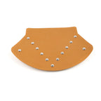 Rear Fender Mud Flap Cover PU Leather Orange for Harley Touring Sportster 883XL