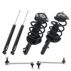 Front Rear Struts Sway Bar Links for Ford Escape (2013) 172619