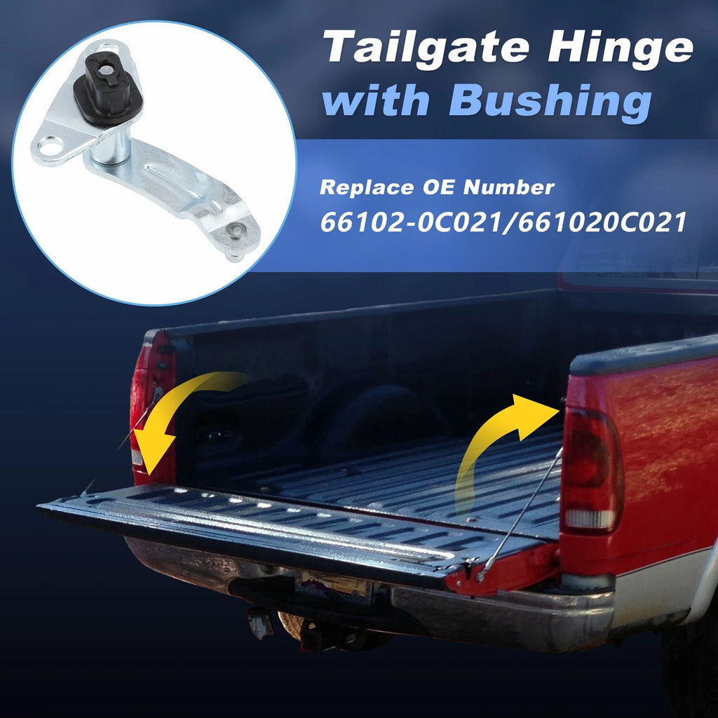 Tailgate Hinge for Toyota Tundra (2007–2021) 66102-0C021 Left Driver Side