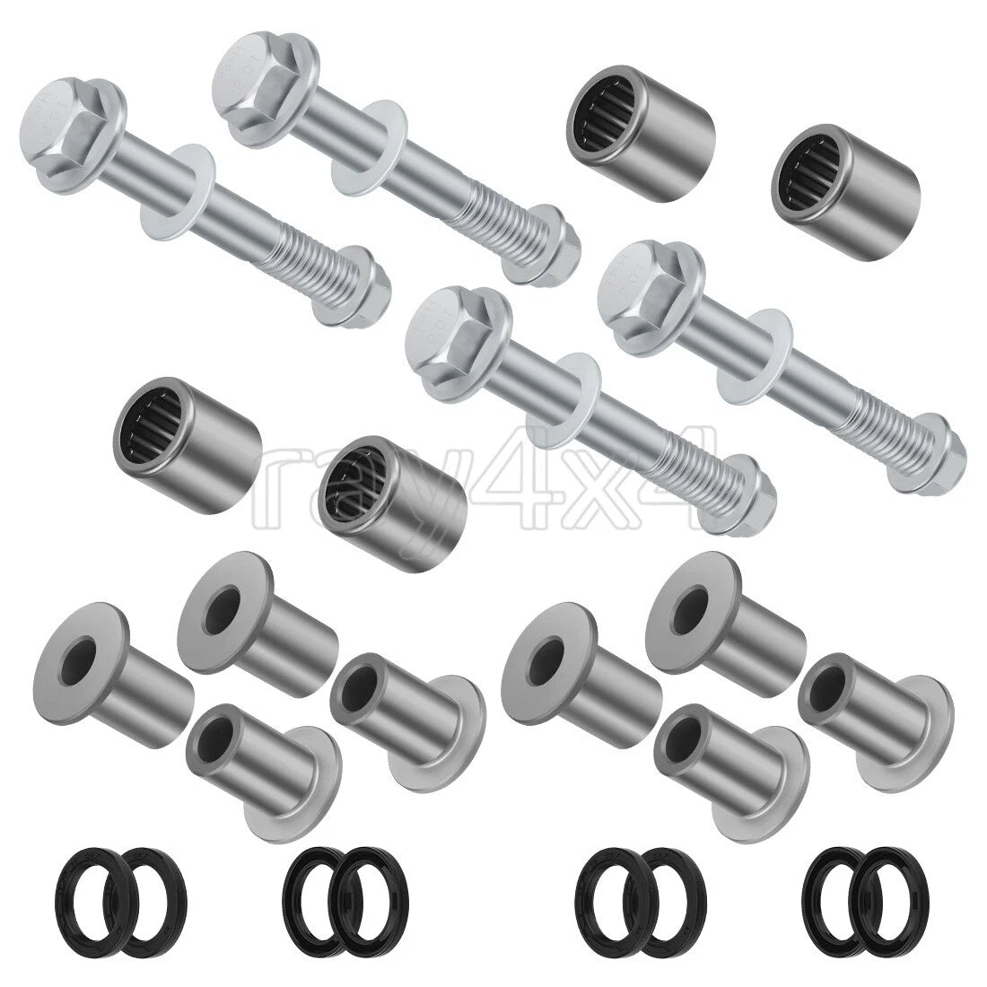 Front Upper A Arm Bushings Bearings Seals for Suzuki Quadsport Z400 LTZ400 (2003–2014)