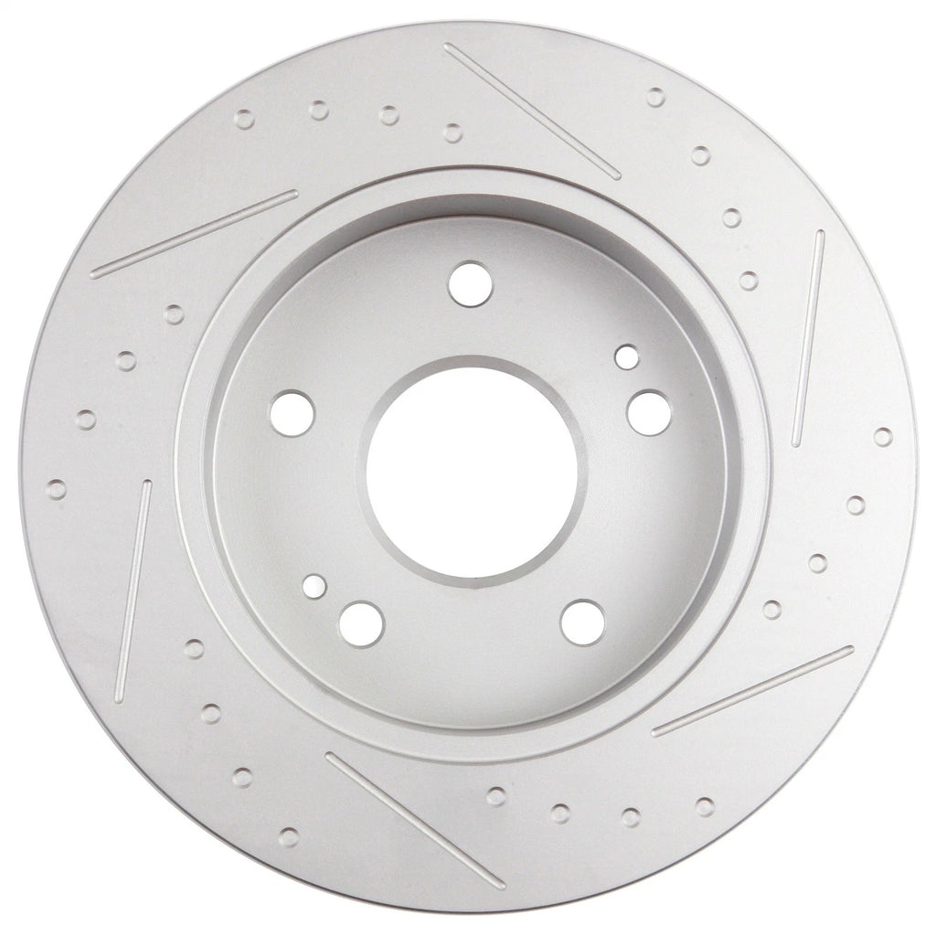 Rear Slotted Brake Rotors for Honda Prelude Civic Acura ILX (1997–2015)