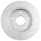 Rear Slotted Brake Rotors for Honda Prelude Civic Acura ILX (1997–2015)