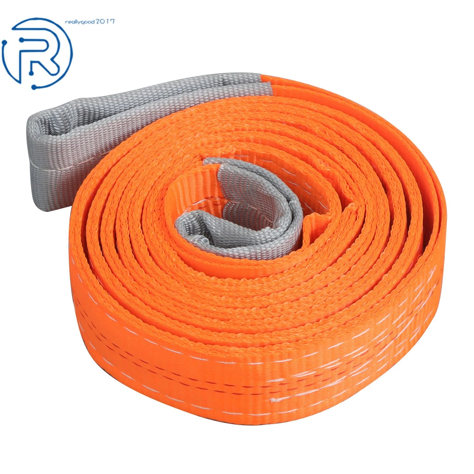 2X 2" x 10FT Lift Sling Straps, 18800 lb Capacity Heavy Duty