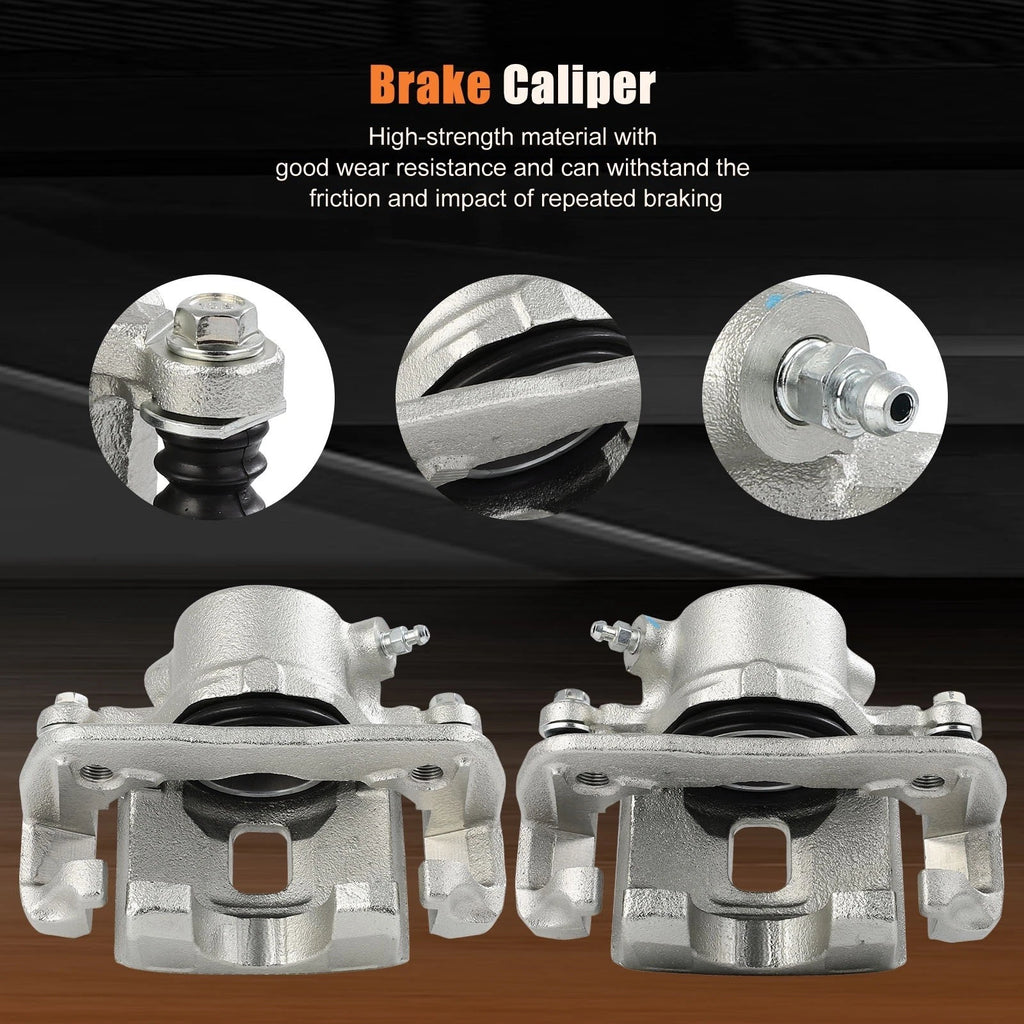 Front Pair Brake Calipers with Bracket for Geo Tracker (1996-1997)