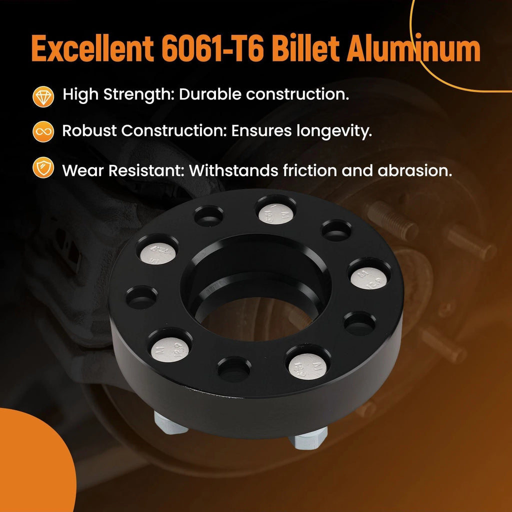 2X Hub Centric Wheel Spacers for Ford Ranger, Mountaineer (1983–2010) 5x4.5
