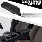 Center Console Armrest Cover for Toyota C-HR (2016–2022) Black White
