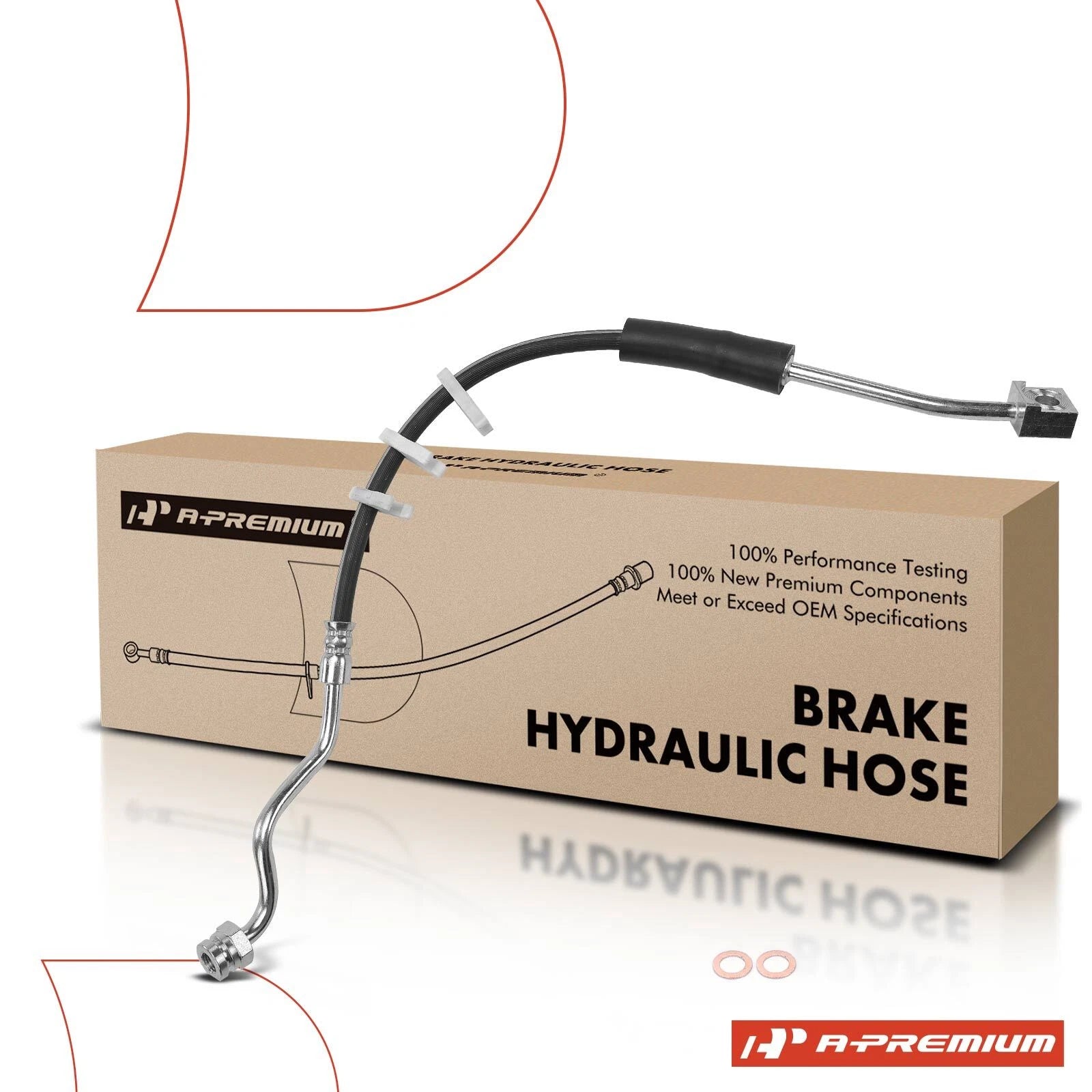 Front Right Brake Hydraulic Hose for Ford Explorer Mazda Navajo (1991–1994)