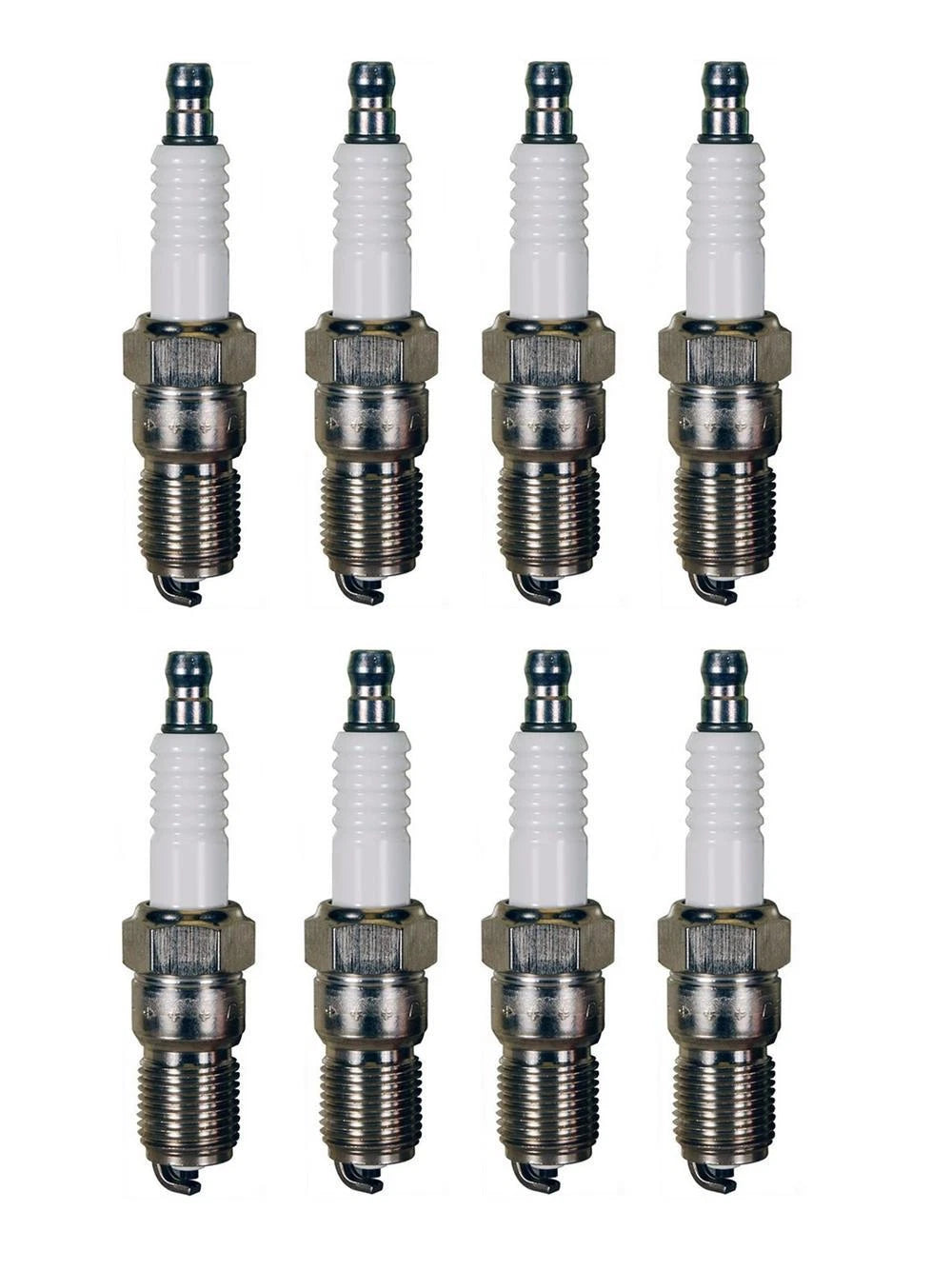 Set of 8 U-Groove Spark Plugs Gap 0.032 for V8 L4 (Denso)