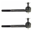 Set of 2 Outer Steering Tie Rod Ends for GMC Sonoma S10 Jimmy Hombre (4WD)