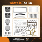 Engine Rebuild Gasket and Timing Chain Set for Buick Chevrolet 1.4L