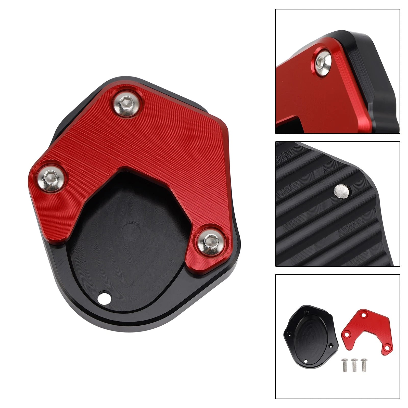 CNC Side Stand Extension Kickstand Pad for Kawasaki KLX 230 (2021–2023)